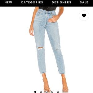 AGOLDE Jamie High Rise Classic in Shakedown
Size 23